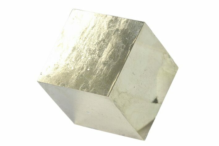 Natural Pyrite Cube - Victoria Mine, Spain #144077